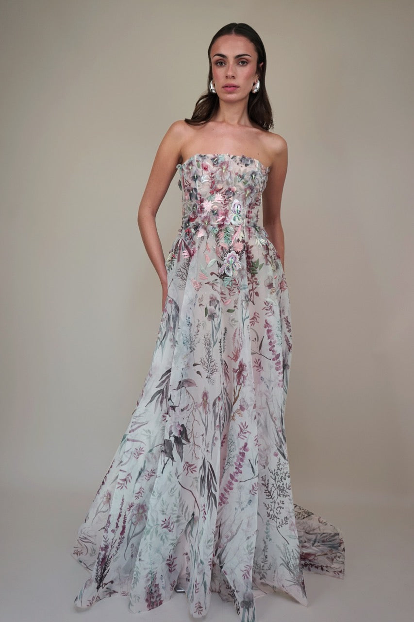 embroidered wildflower dress Elektra Embroidered Wildflower 12/14 / Wildflower