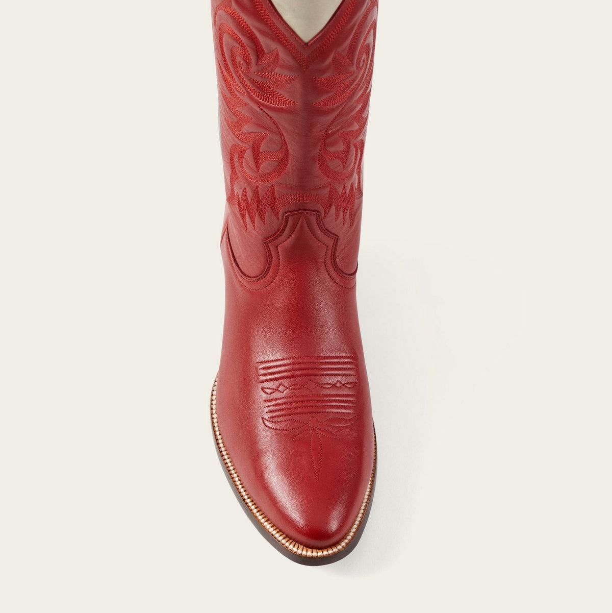 The Heart Boot Red and Bone - CITY Boots