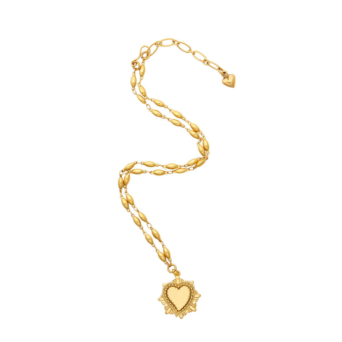 Heart On Fire Necklace