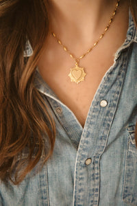 Heart On Fire Necklace