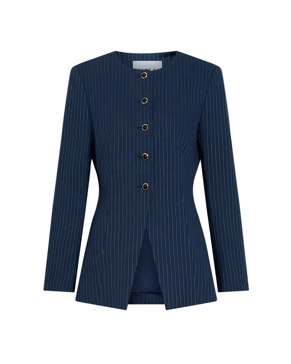 Heather Blazer in Midnight/Cream Multi