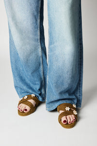 Earth Shella Espadrilles in Green