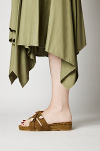 Earth Shella Espadrilles in Green
