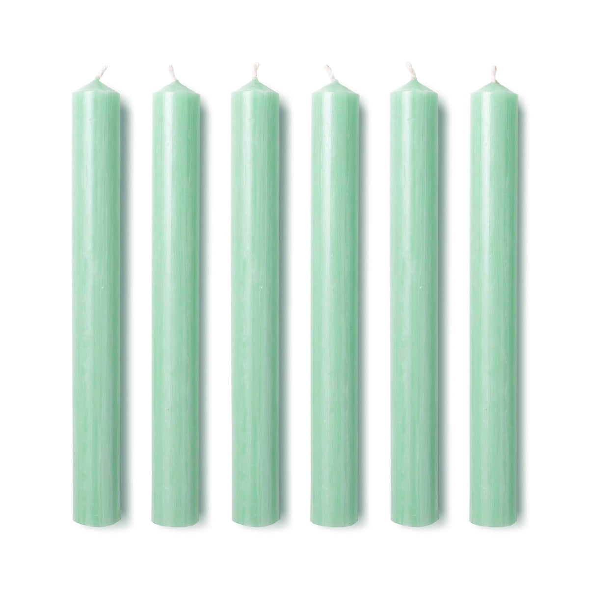 Dinner Candles in Hellebore Green
