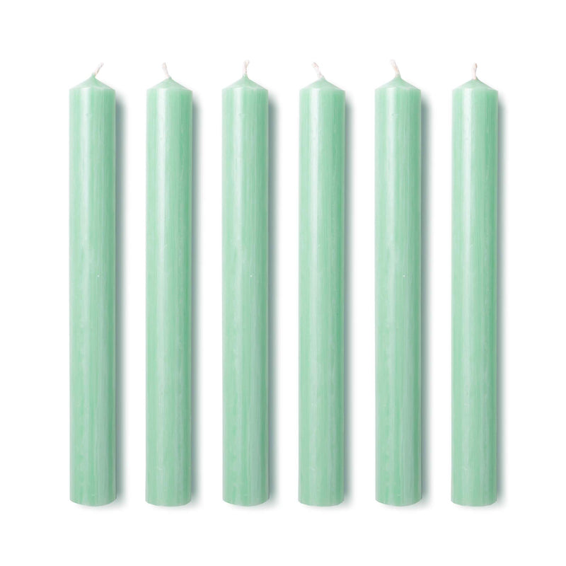 Dinner Candles in Hellebore Green