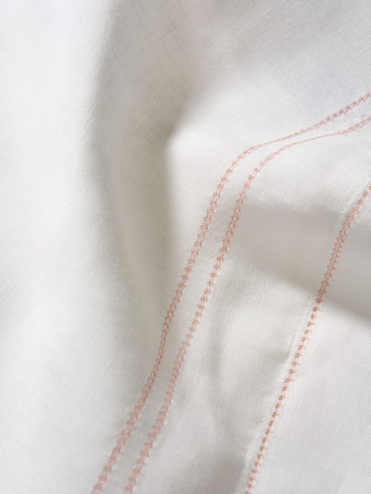 coral hemstitch detail