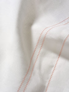 coral hemstitch detail