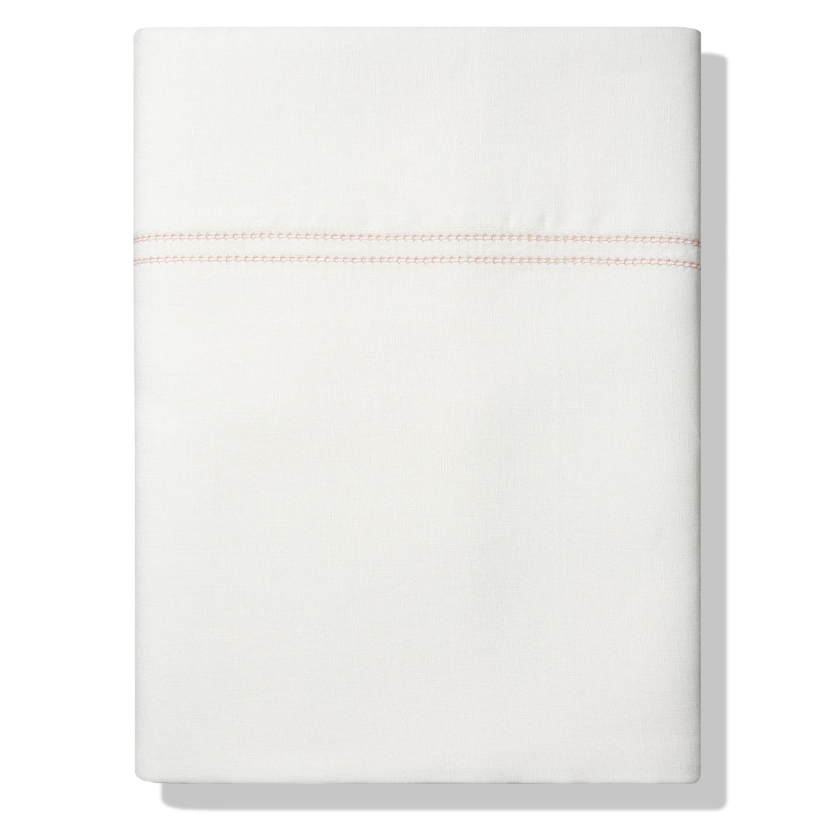 Elizaveta Top Sheet Coral Hemstitch