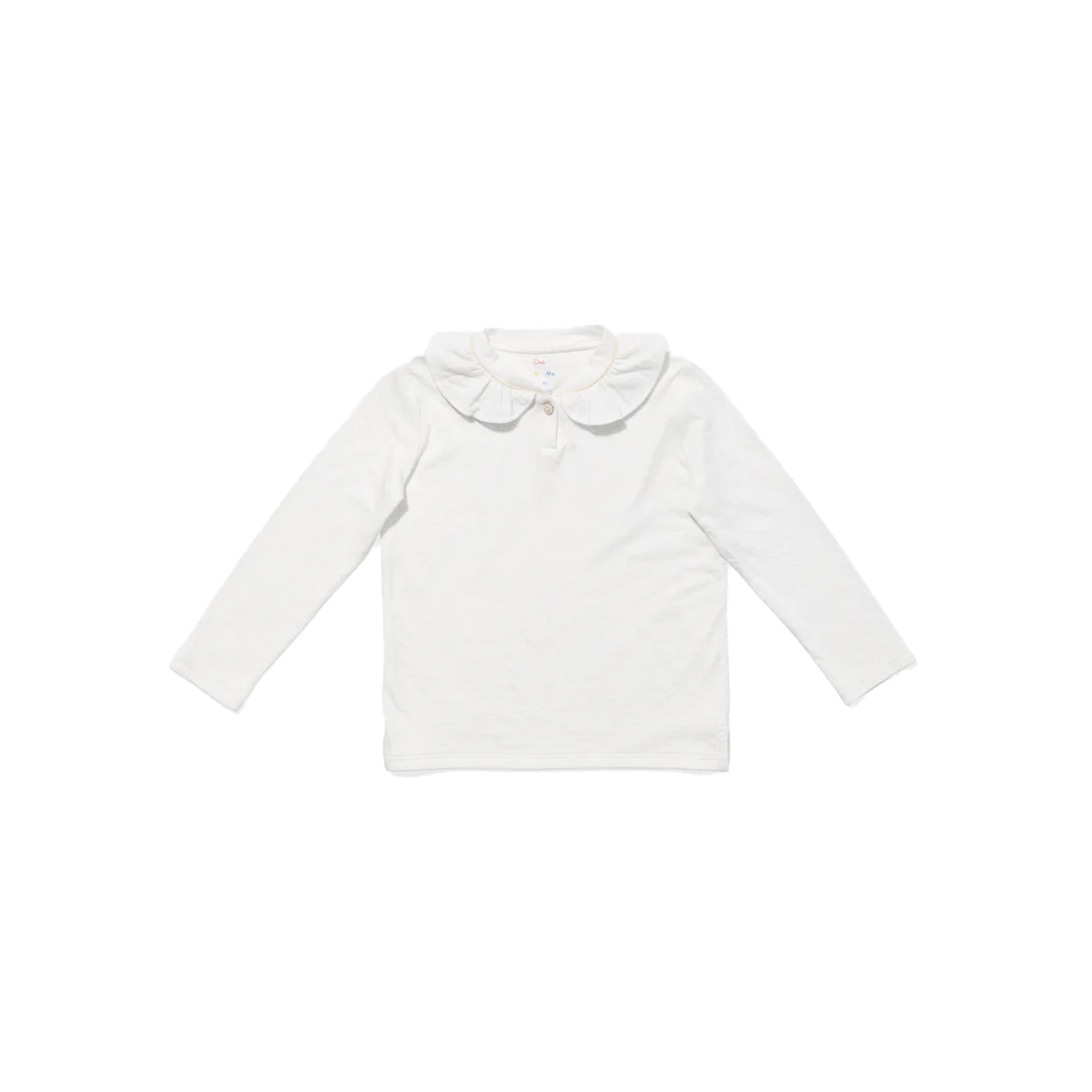 Hen T-Shirt in Vanilla Piping