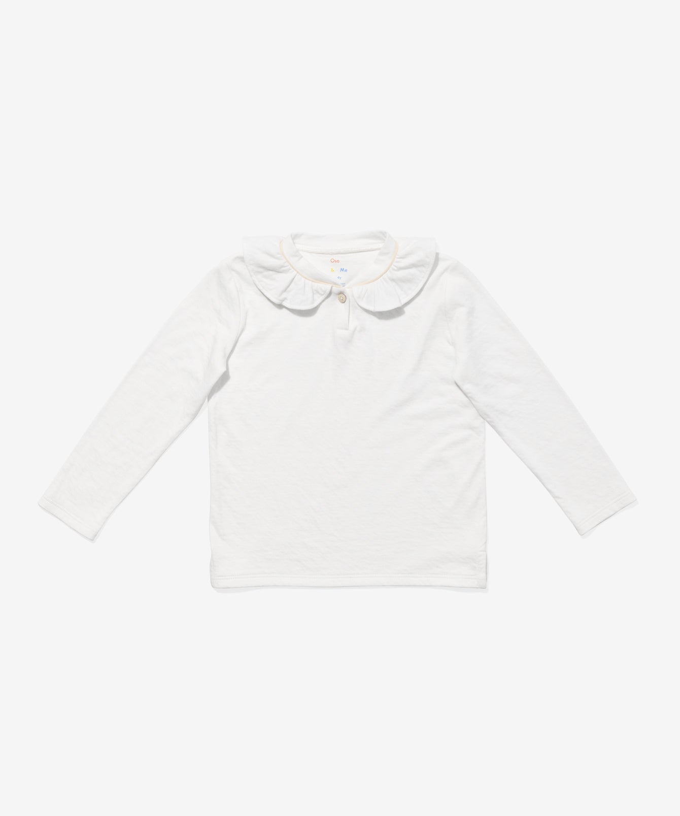 Hen T-Shirt in Vanilla Piping