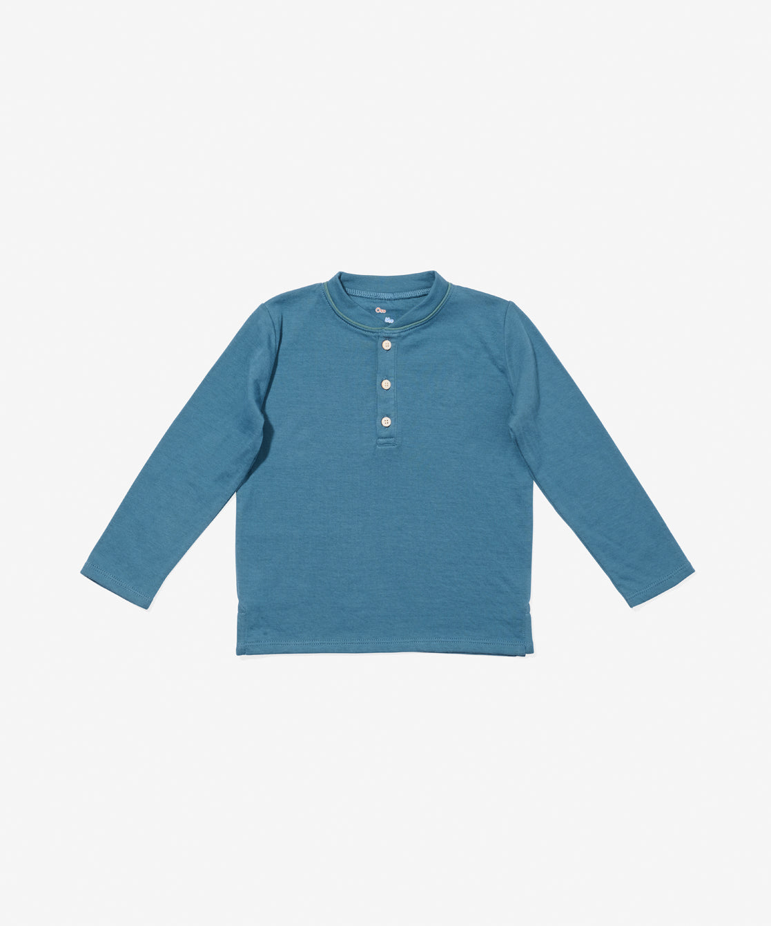 Henley T-Shirt in Petrol
