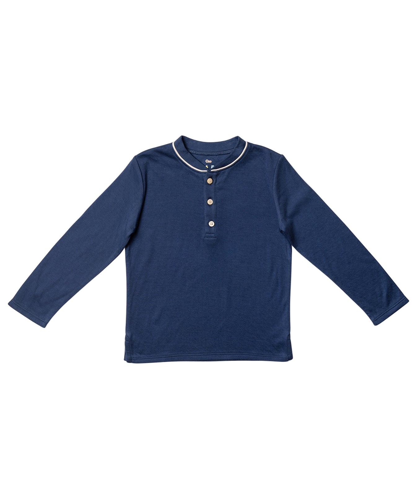 Henley T-Shirt in Navy