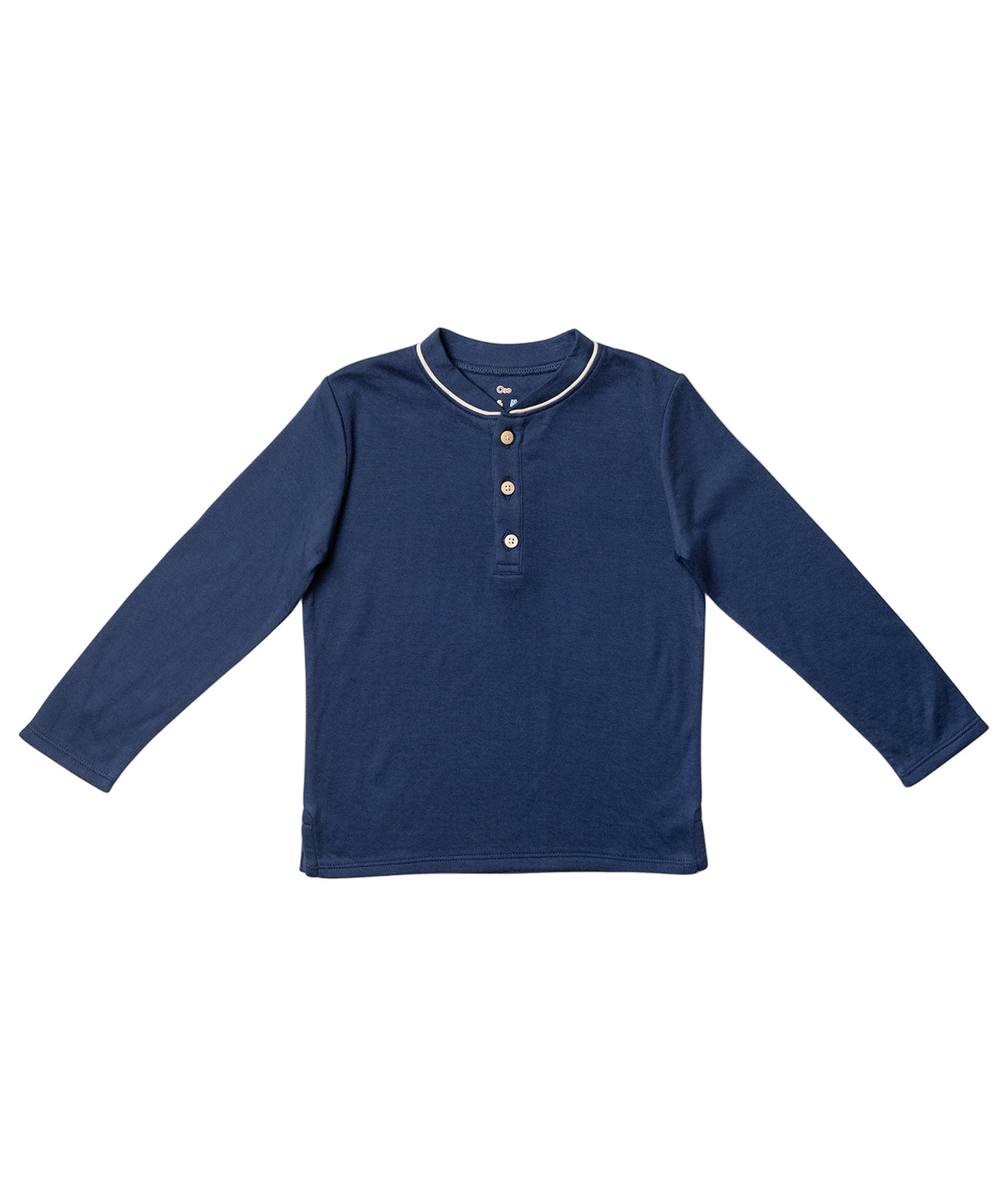 Henley T-Shirt in Navy