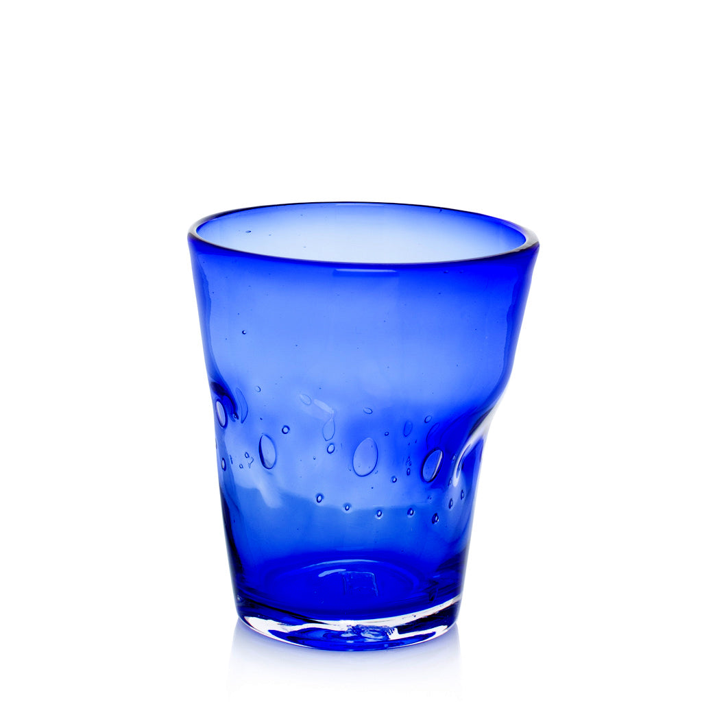 Dark Blue Henri Glass, Set of 12