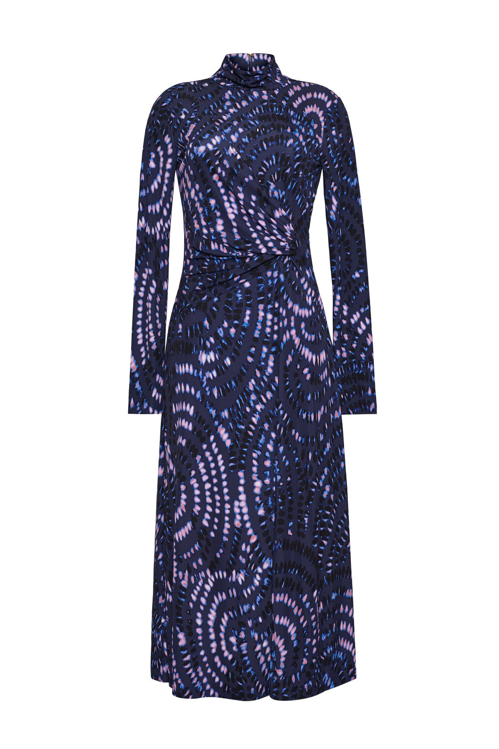 Hera Dress in Veneta Arc Navy