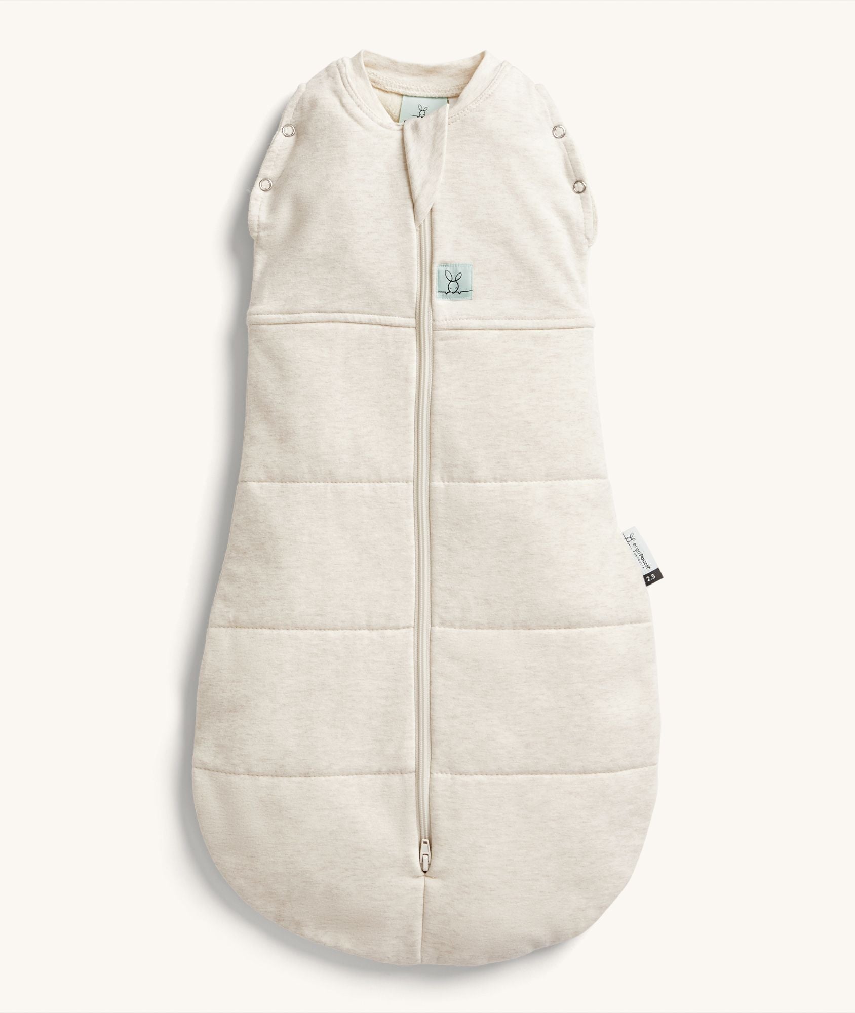 Cocoon Swaddle Sack 2.5 TOG Oatmeal Marle