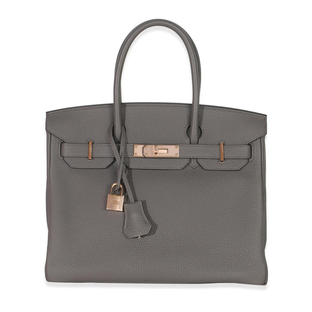 Hermes Etain Togo Birkin 30 RGHW