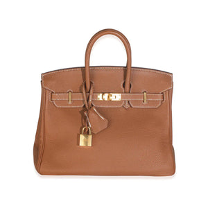 Hermes Gold Togo Birkin 25 GHW