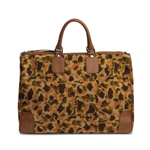 Our Hidden Dune Needlepoint Weekender item is photographed here against a white background.