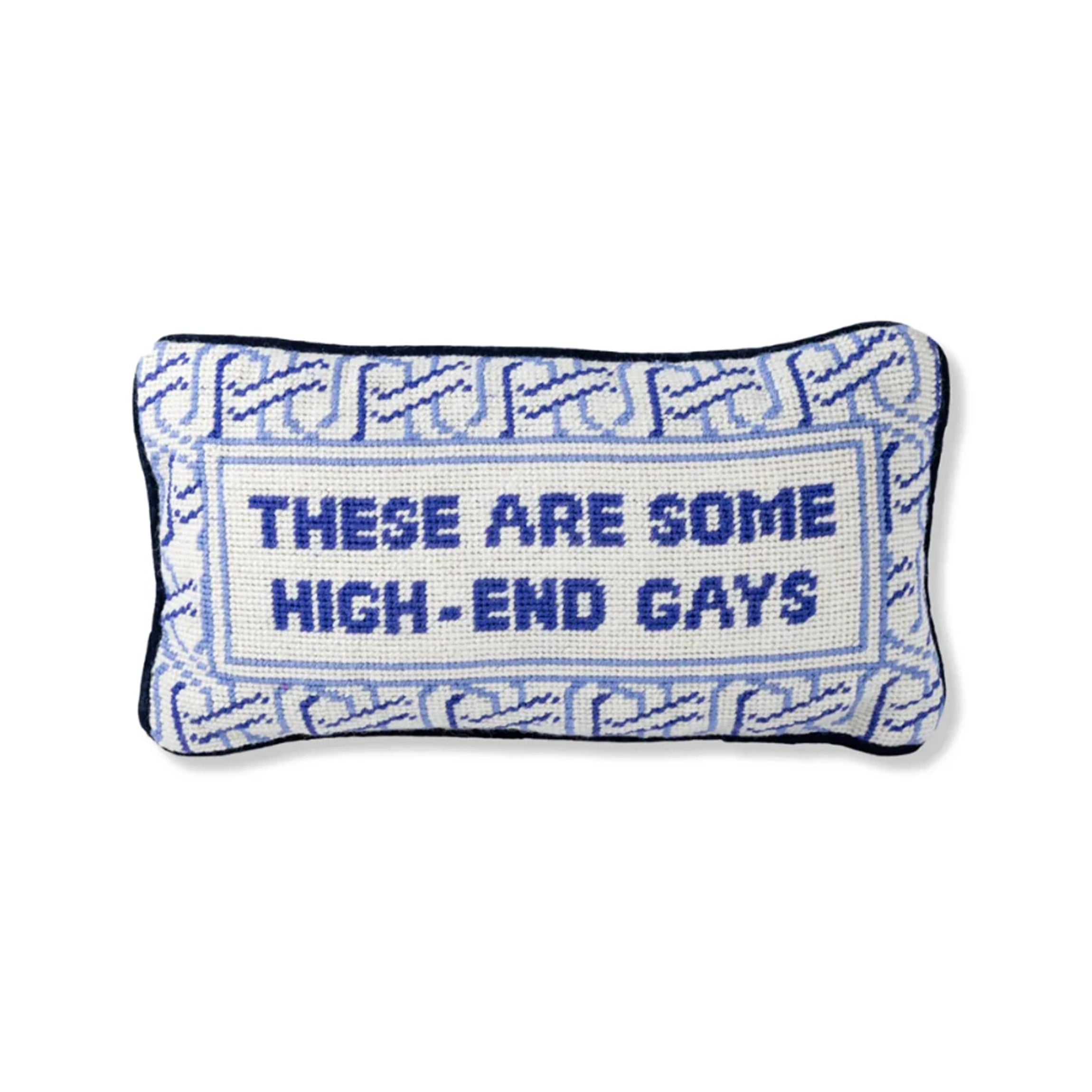 High End Needlepoint Pillow