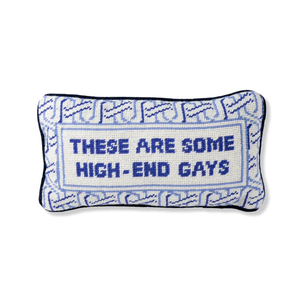 High End Needlepoint Pillow