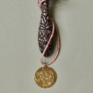 HART x Hill House Pressed Flowers Necklace Cord with Mermaid Charm
