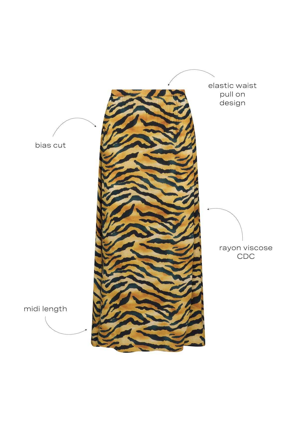 Suki Skirt in Tiger
