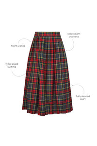 Dominic Skirt in Bemelmans Plaid