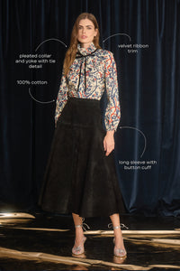 Eloise Blouse in Gramercy Vine