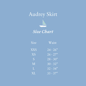 Audrey Skirt Size Chart