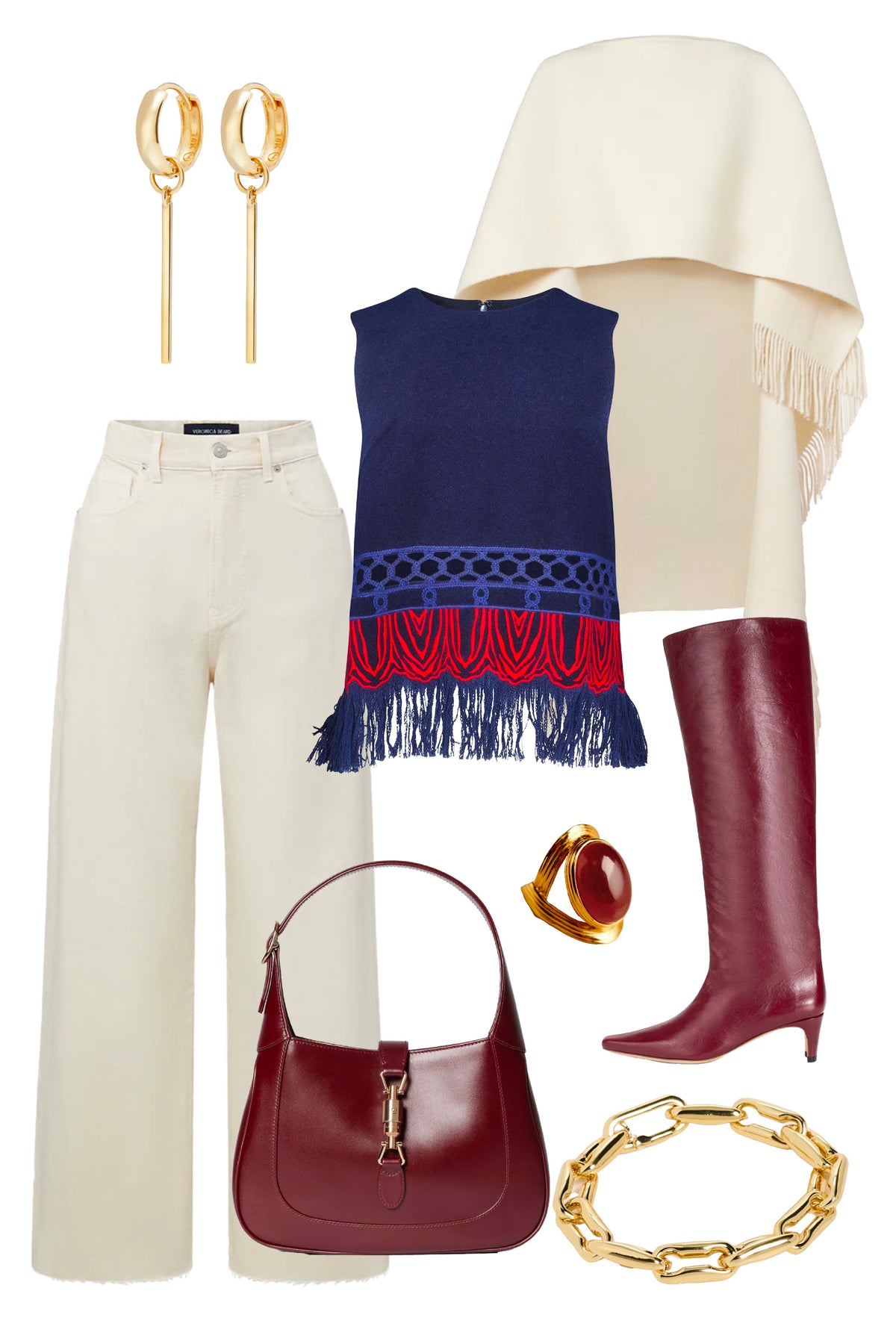 Astor Top in Midnight Wool