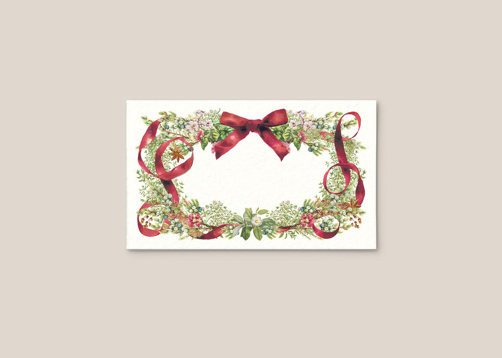 Holly Jolly Place Cards