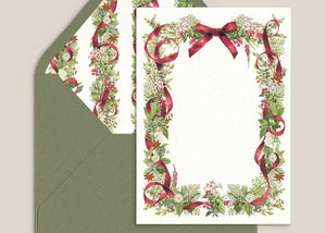 Holly Jolly Personal Stationery