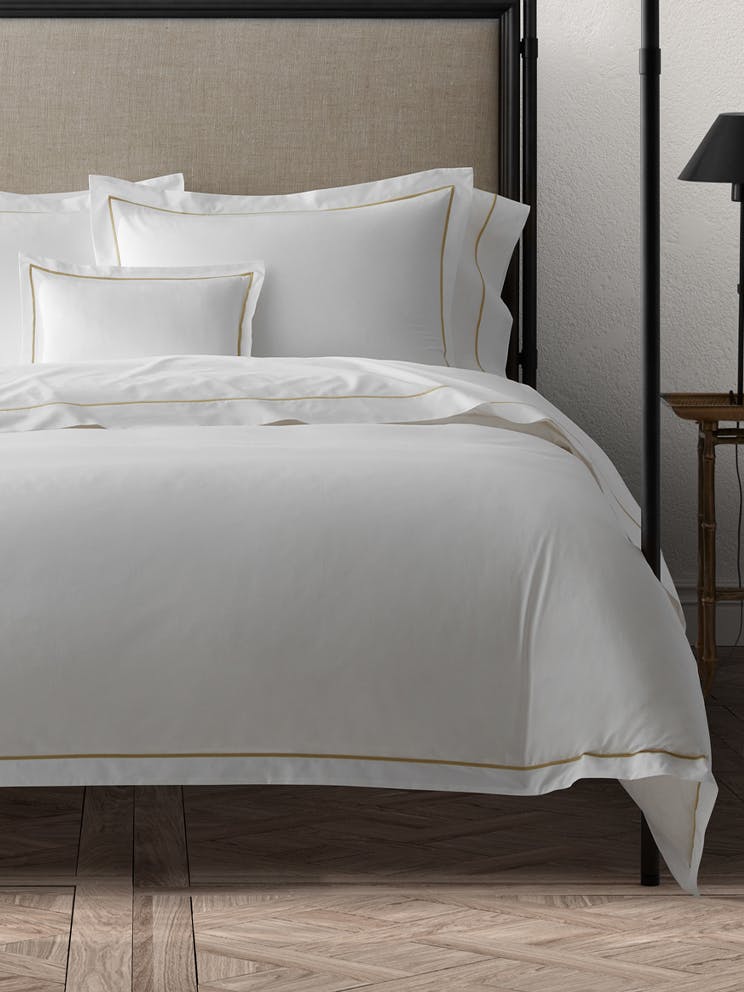Bergamo Hemstitch Duvet Cover