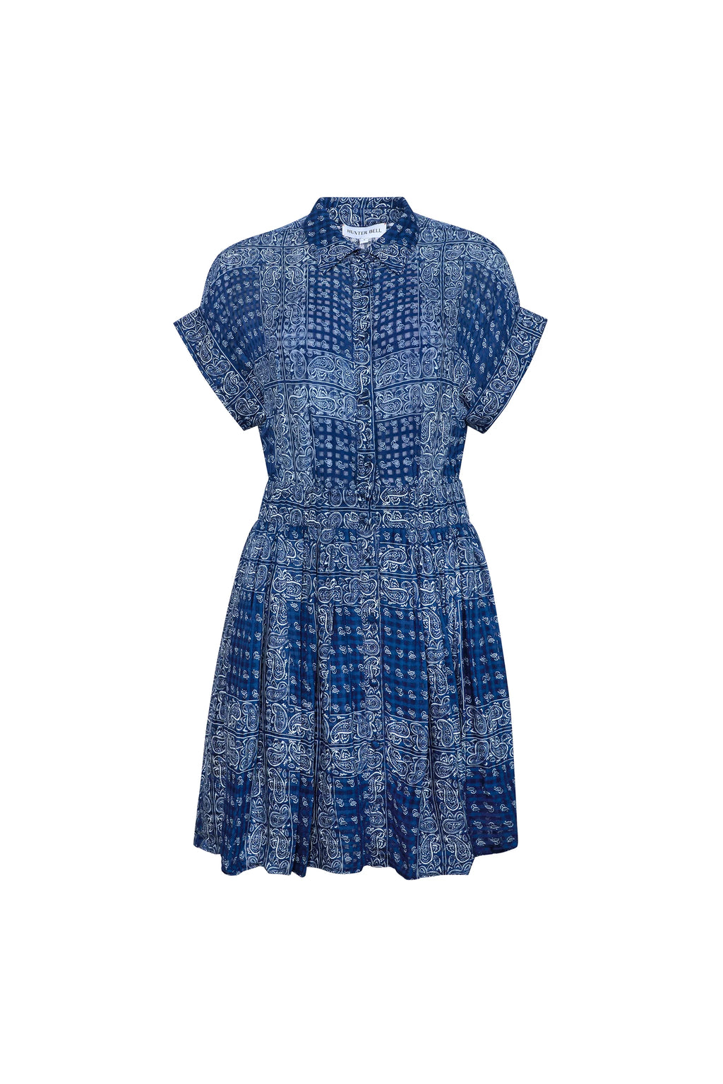 The Howard Dress in Inkwell Paisley.