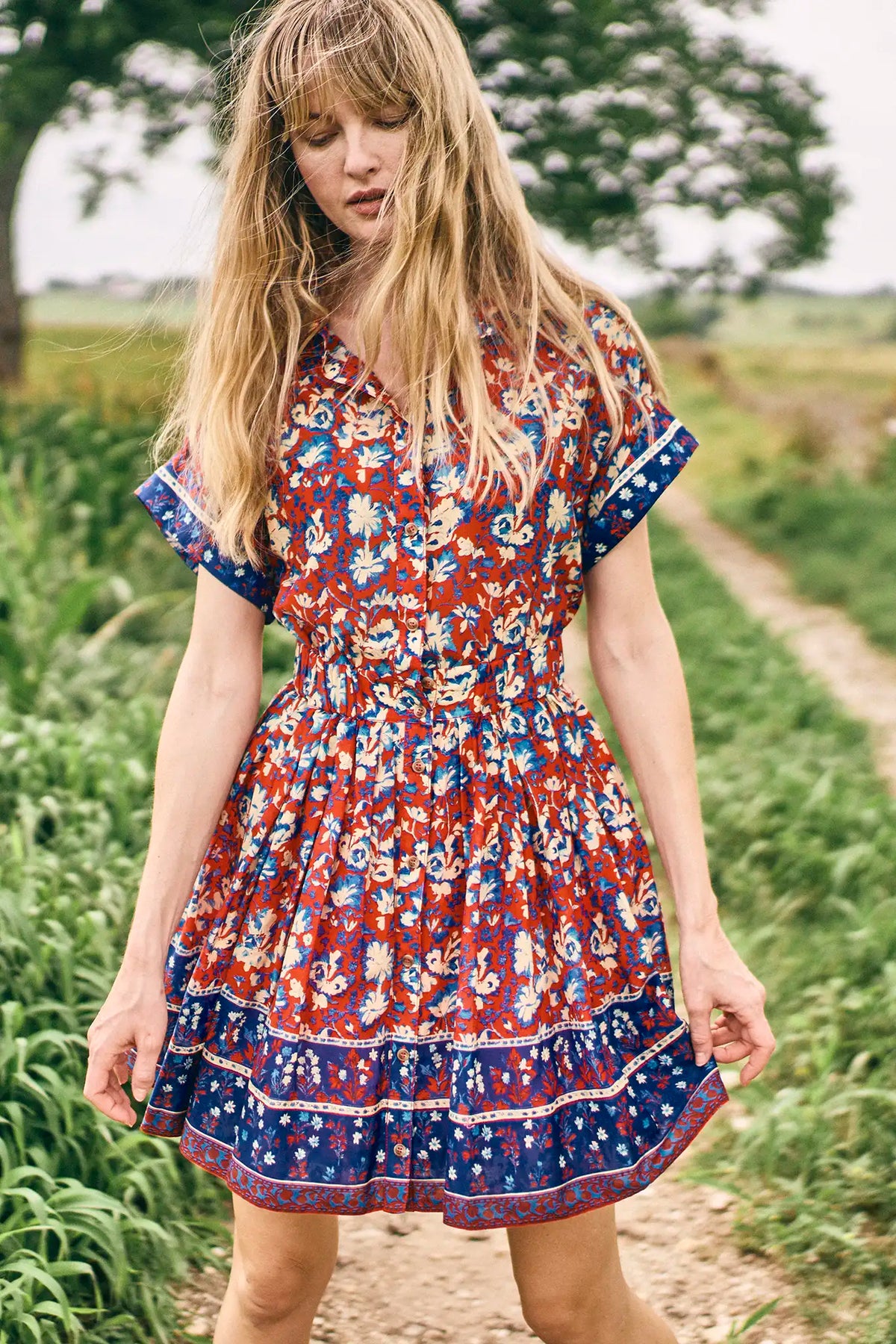 Howard Dress in Tapestry Floral