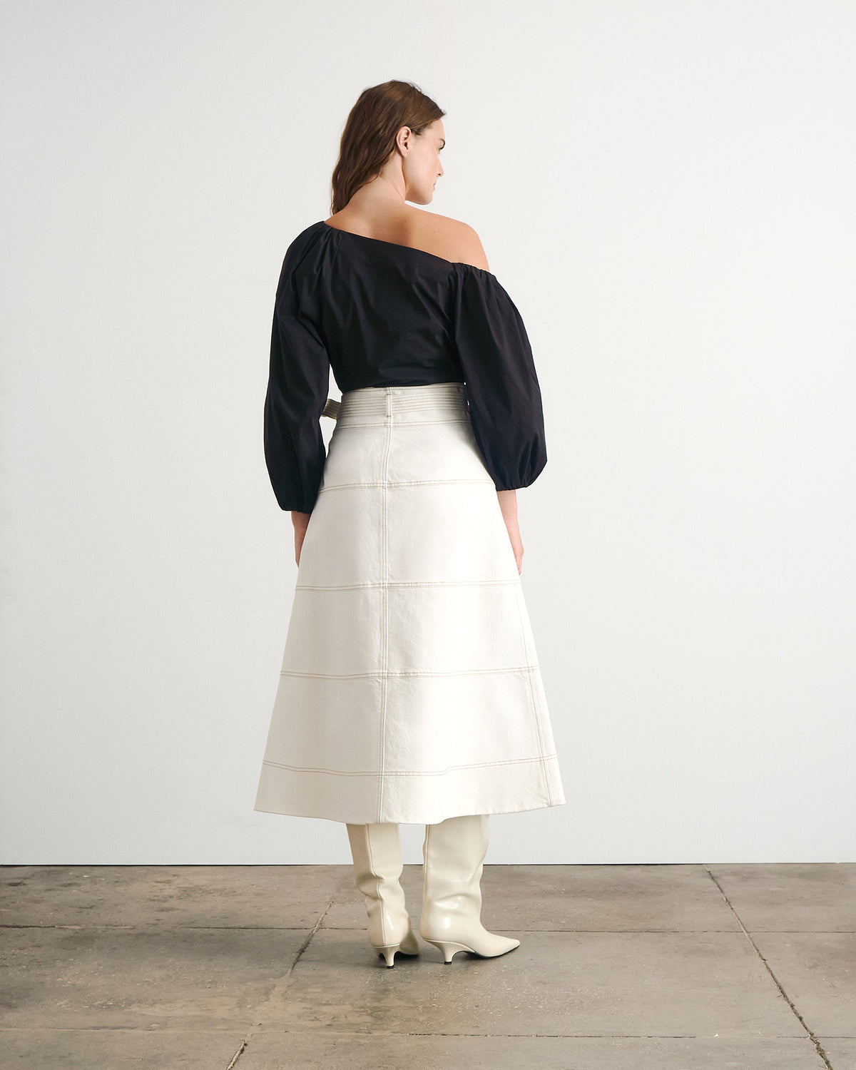 Denim Hudson Skirt in Chalk