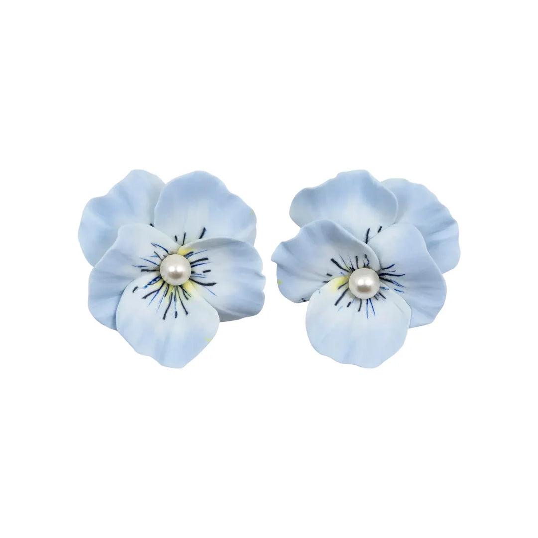 Viletta Earrings in Powder