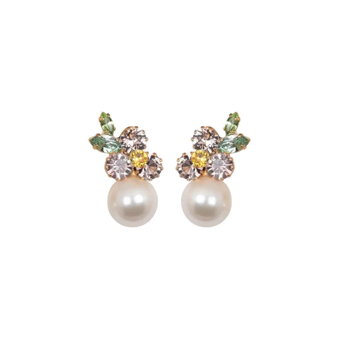 Vivi Earrings in Vintage Rose