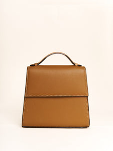The Small Top Handle in Nappa