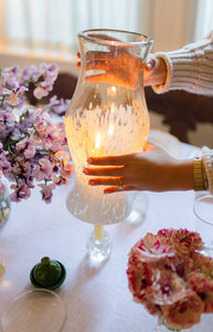 Hurricane in Clear White