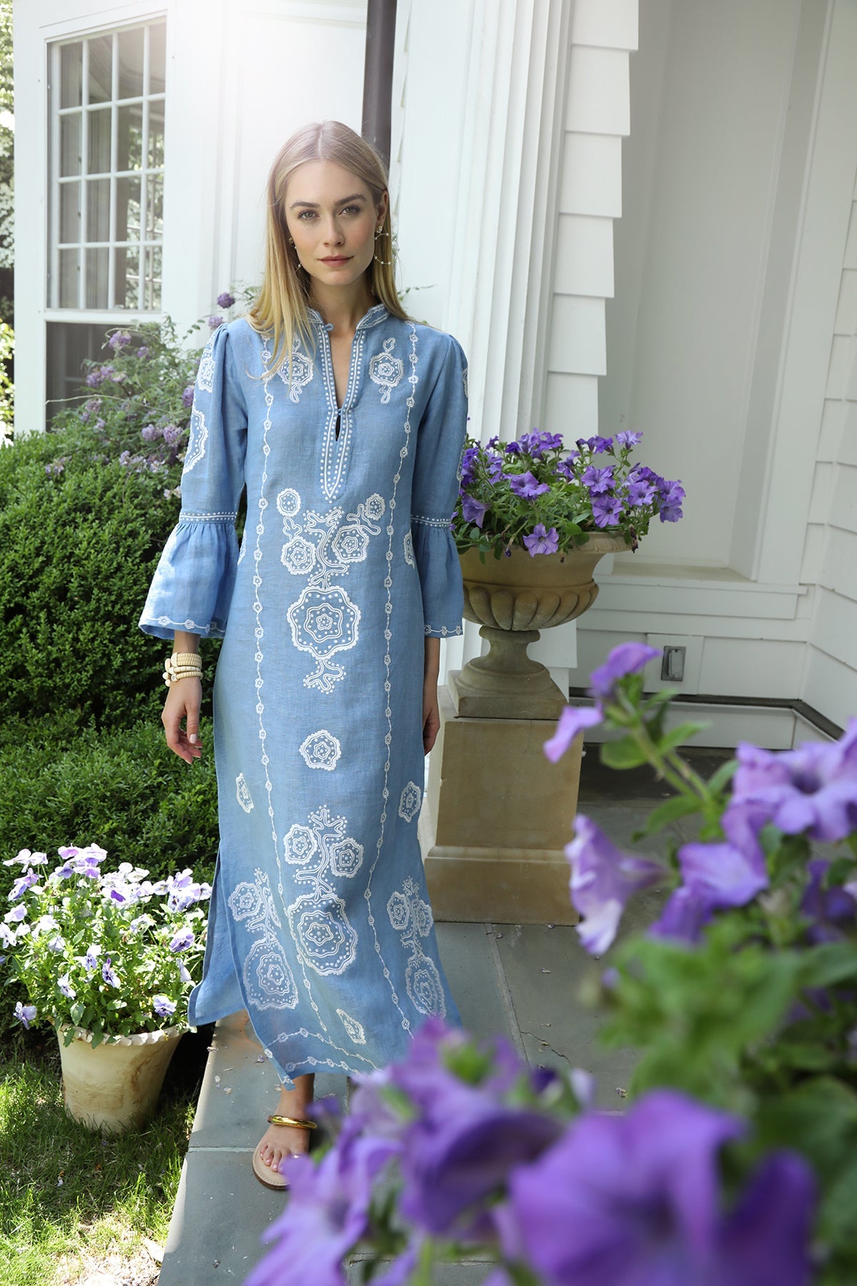 Hydrangea Amelie Caftan