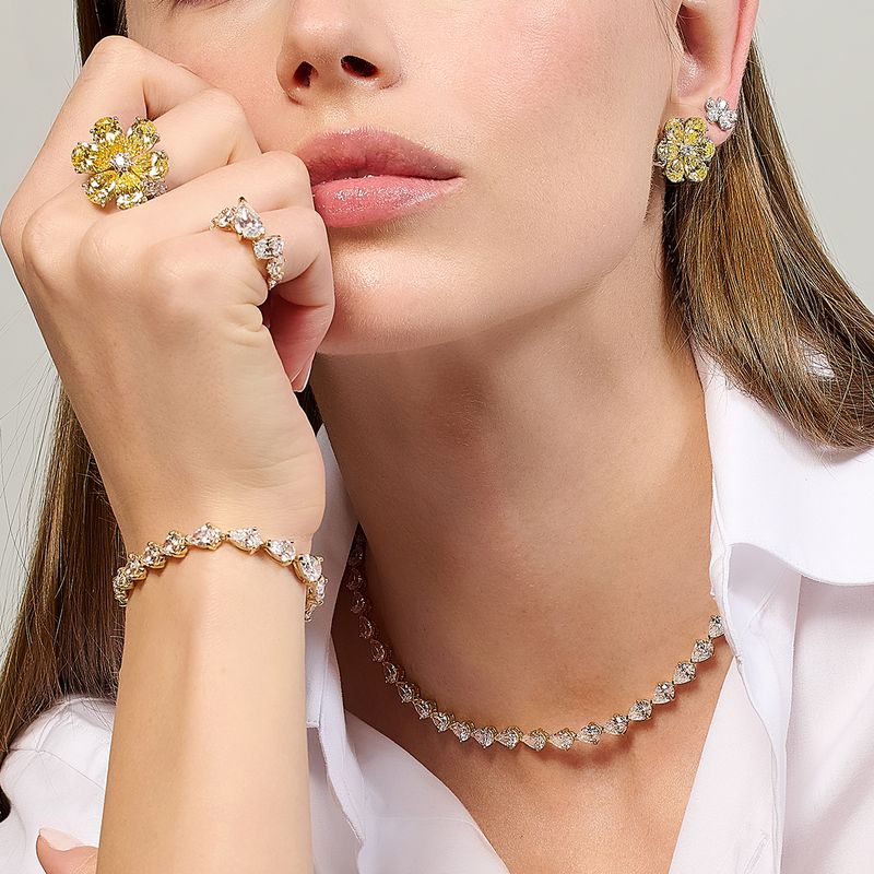 Diamond Nova Eternity Necklace