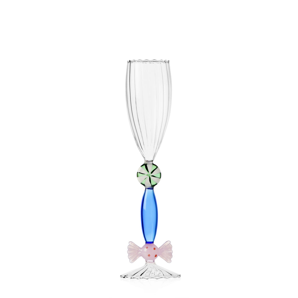 Ichendorf Sweet And Candy - Flute White/Green Lollipop W/Pink Candy