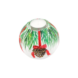 Illuminare Holiday Pinecones Votive in Green