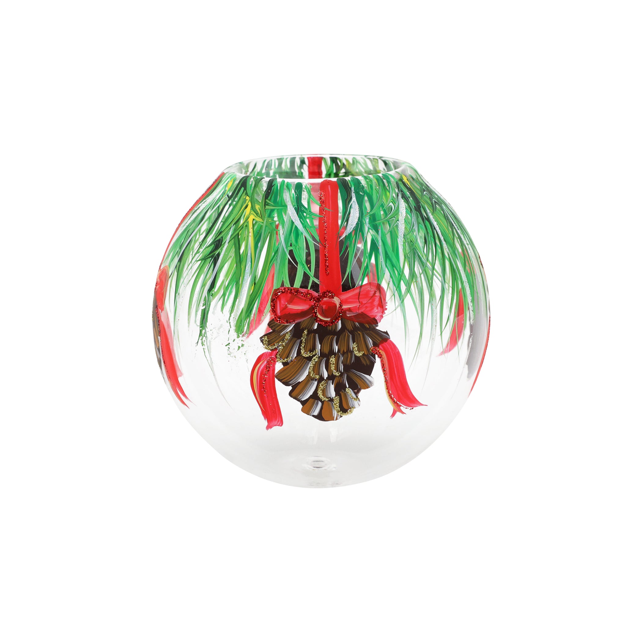 Illuminare Holiday Pinecones Votive in Green
