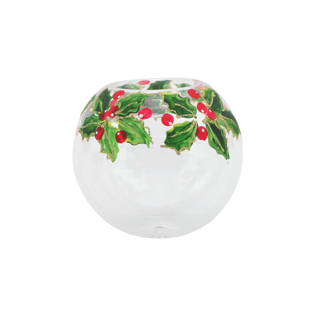 Illuminare Holly Votive in Green