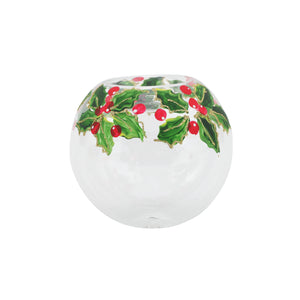 Illuminare Holly Votive in Green