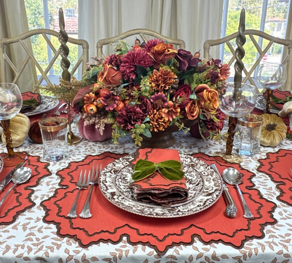 Woodland Leaves Tablecloth