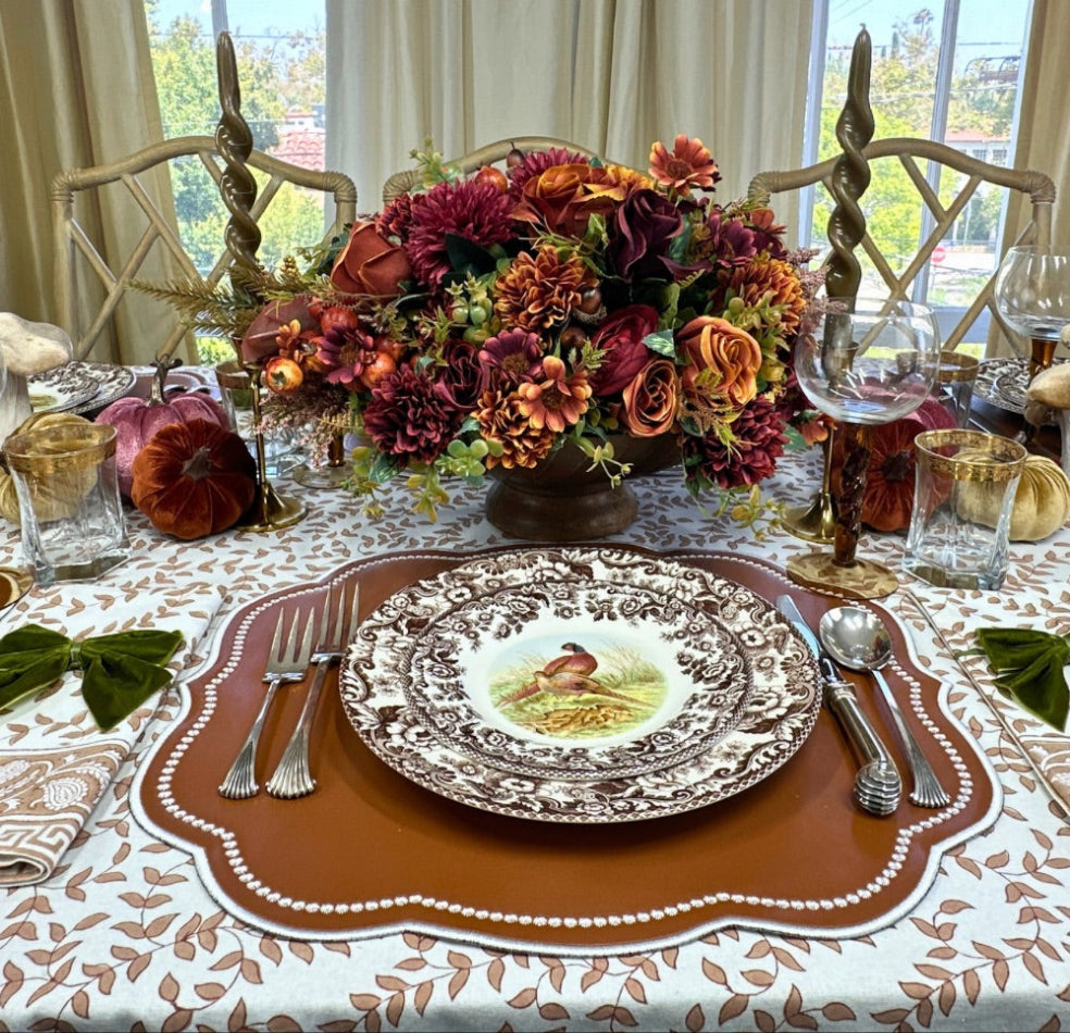 Woodland Leaves Tablecloth